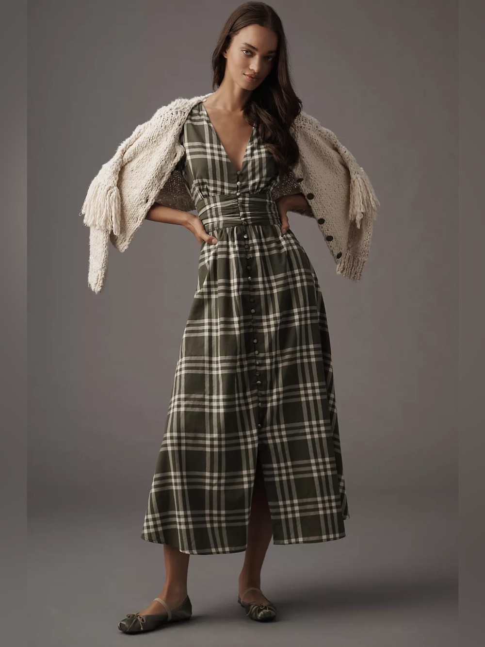 The Katerina Button-Front Dress